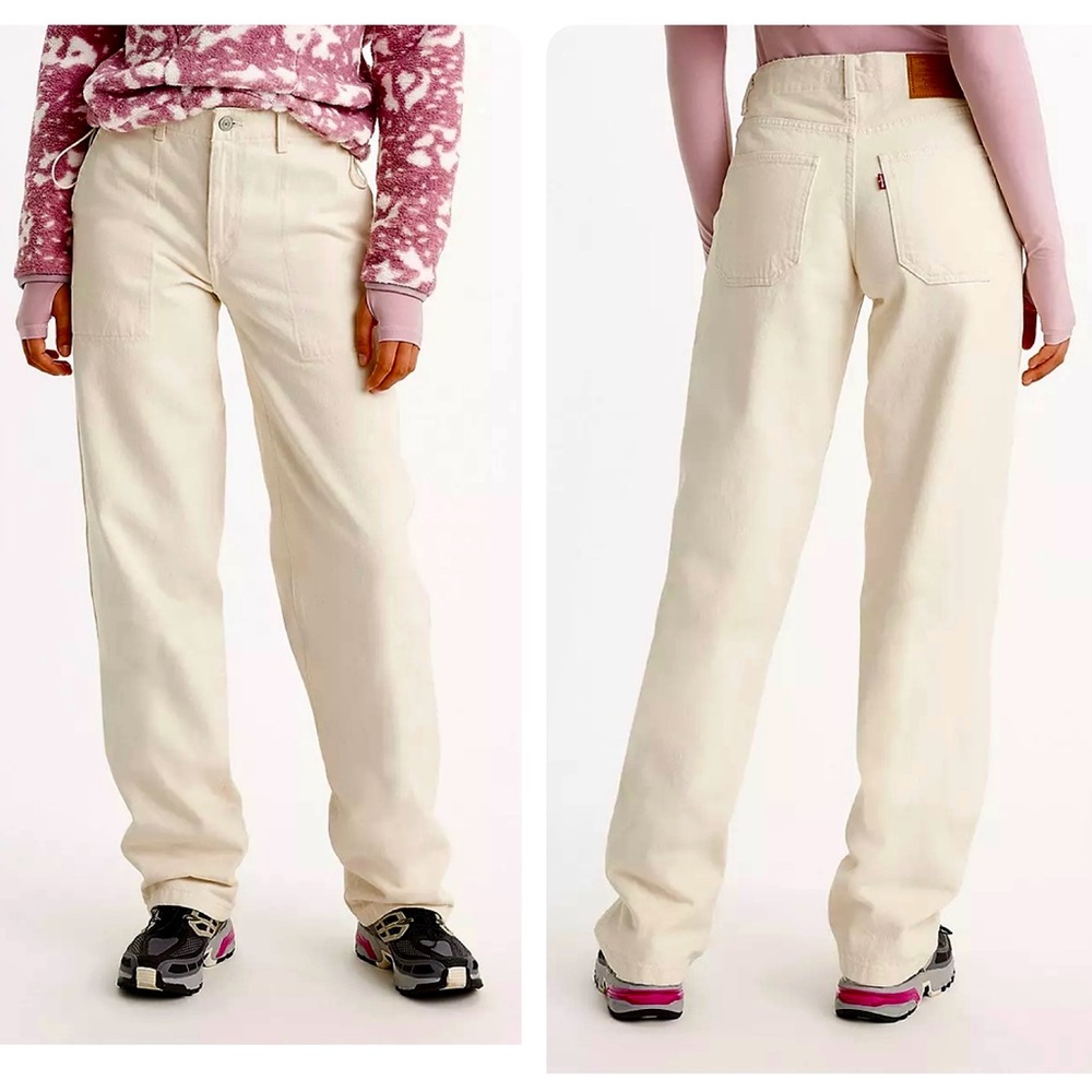 Levi’s Premium Dad Utility Jeans Women’s Size 26 Baggy Retro 80’s Slouchy Cotton